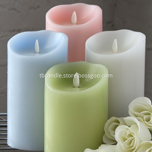 Luminara Holiday Flameless Candles set with Timers